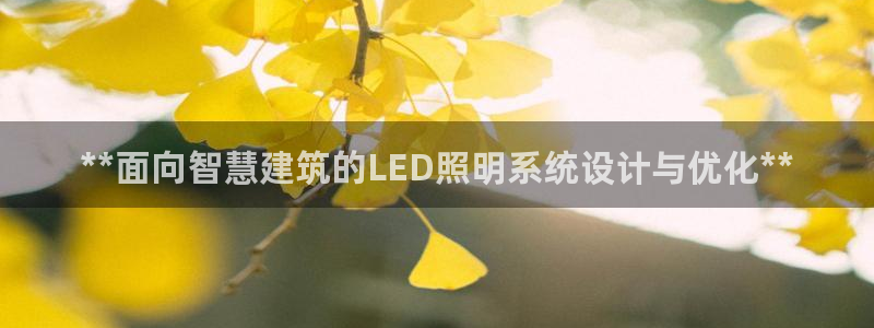 **面向智慧建筑的LED照明系统设计与优化**