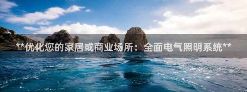 **优化您的家居或商业场所：全面电气照明系统**