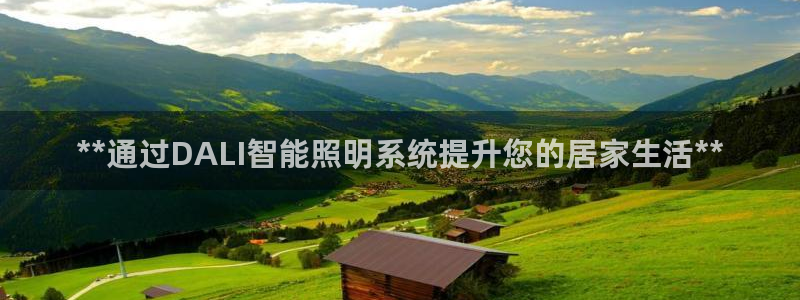 **通过DALI智能照明系统提升您的居家生活**