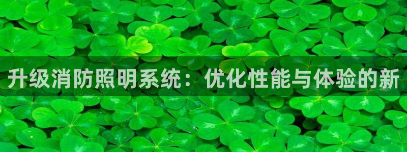 升级消防照明系统：优化性能与体验的新
