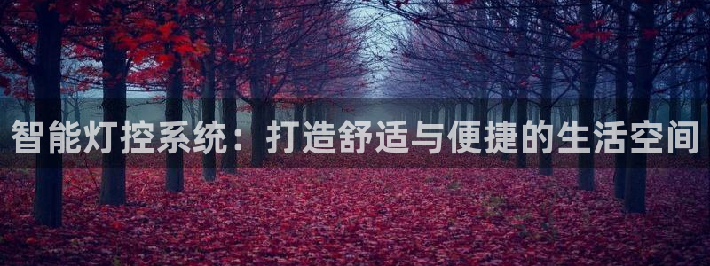 智能灯控系统：打造舒适与便捷的生活空间