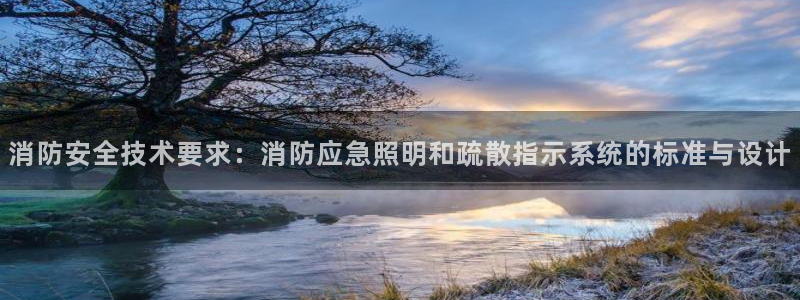 消防安全技术要求：消防应急照明和疏散指示系统的标准与设计